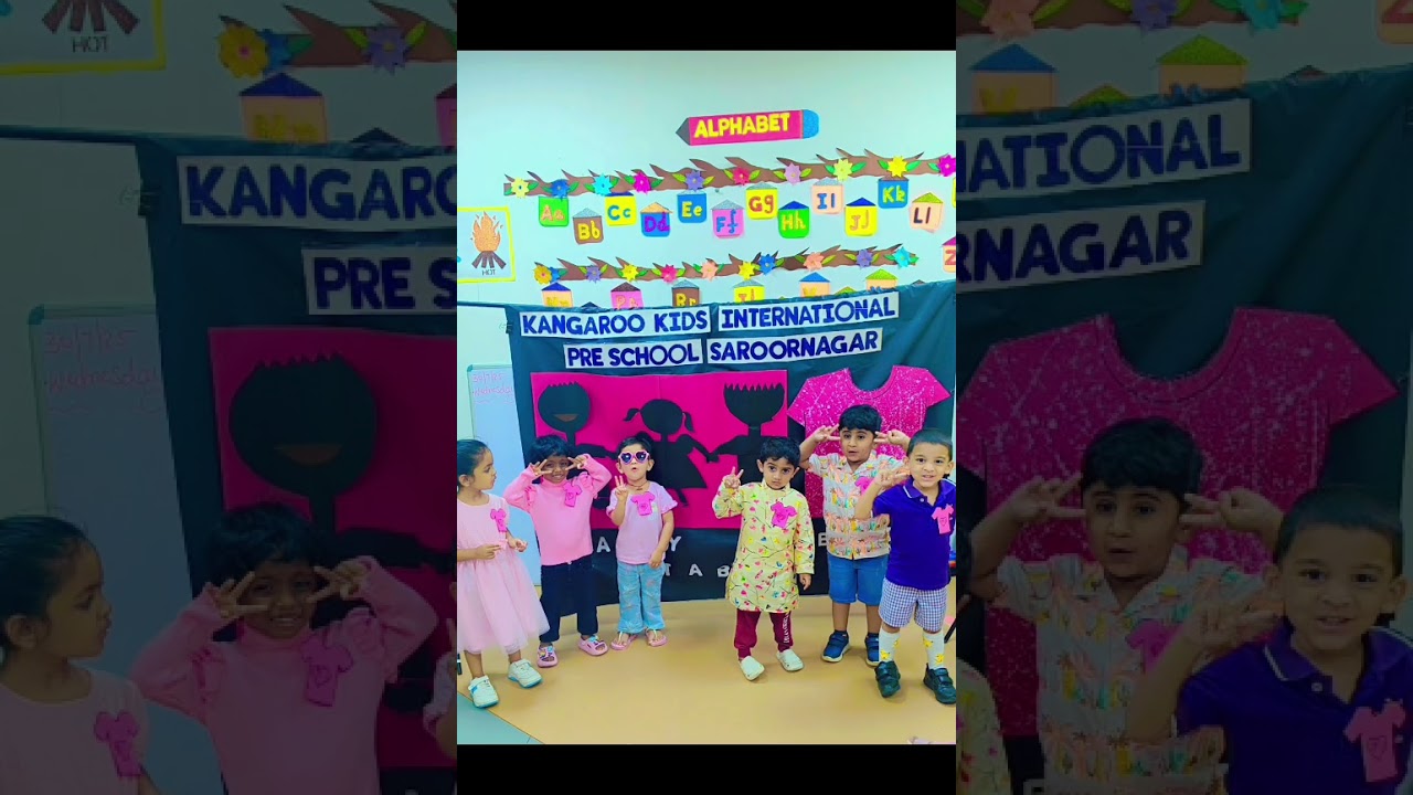 👚 💖 Pink Day Filled With Heart & Hope! | Kangaroo Kids Preschool | Saroornagar | Hyderabad 🌸🖐️