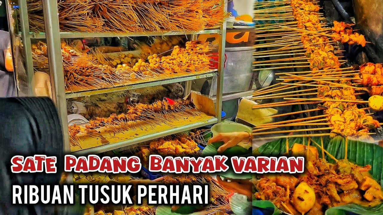SATE INI VARIANNYA BANYAK BANGET!!! Laku Ribuan Tusuk Tiap Hari🔥