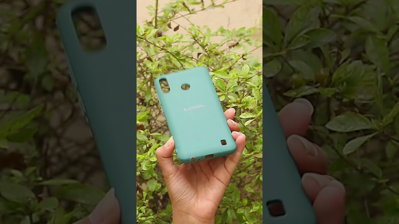 Dark green candy silicone case for lava z3