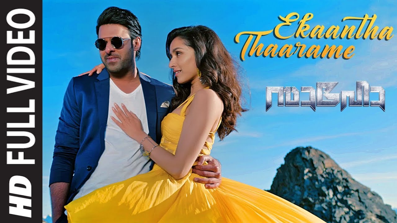Ekaantha Thaarame Full Video | Saaho |Prabhas, Shraddha K| Guru R, Haricharan S,Shakthisree G