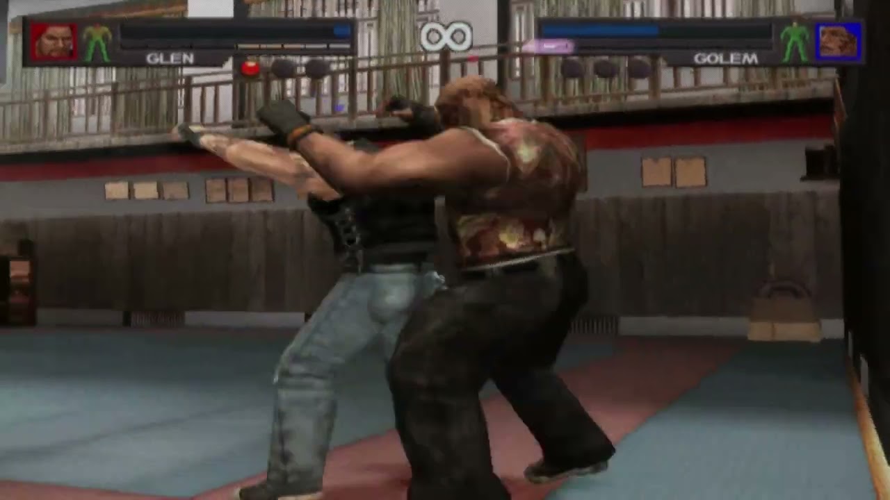 Glen VS Golem (FINAL MATCH) | CPU Only | Urban Reign | PCSX2