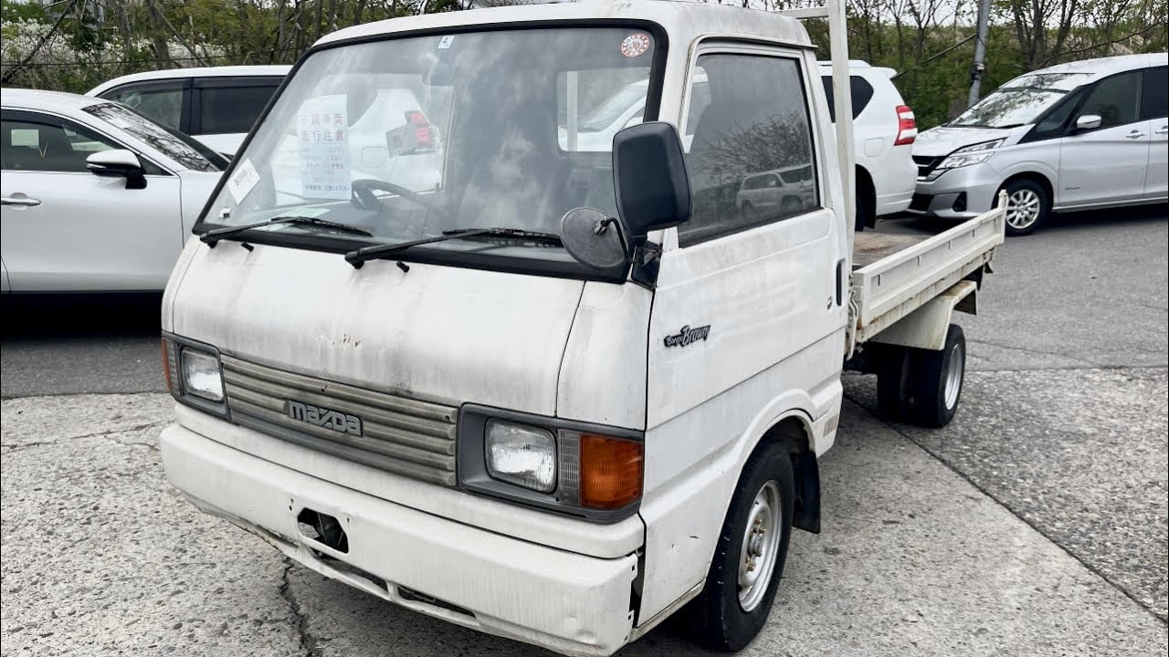 Тесты двигателя, краткий обзор, замеры компрессии Mazda Bongo 1993 SD89T-500391