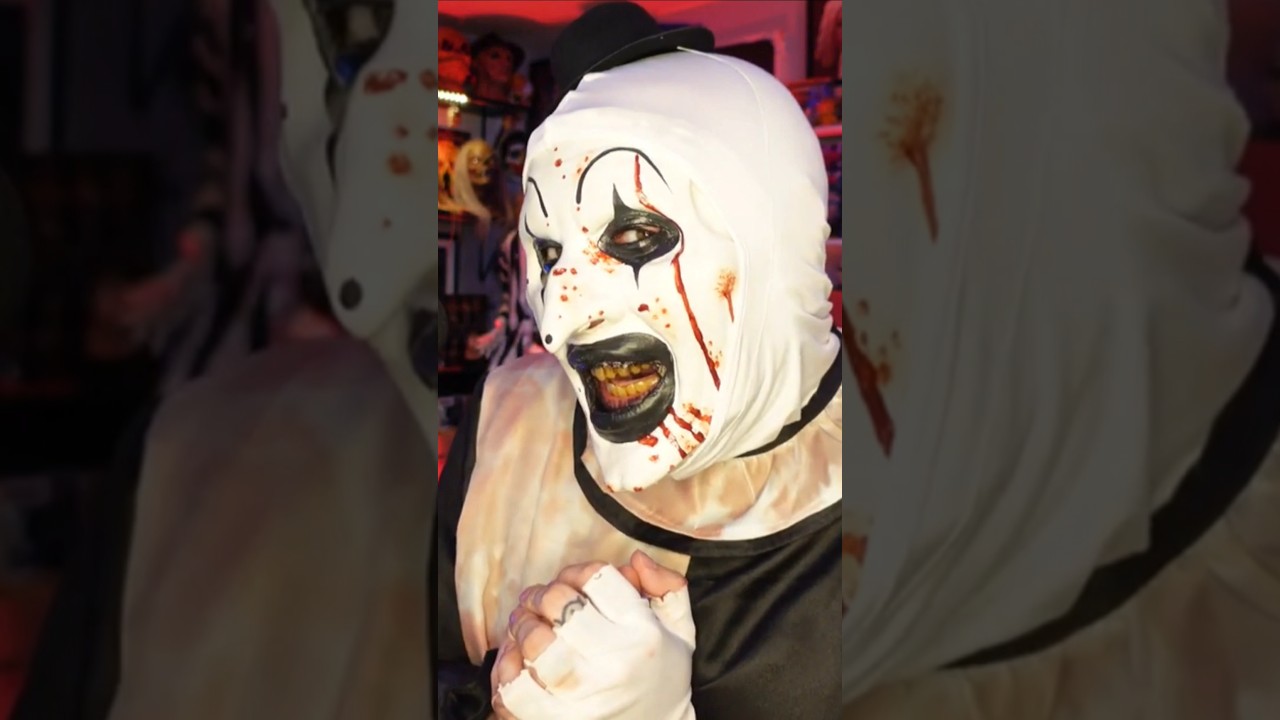 Art the Clown mask rehaul #terrifier #arttheclown #terrifier3 #mask #halloween #terrifier4
