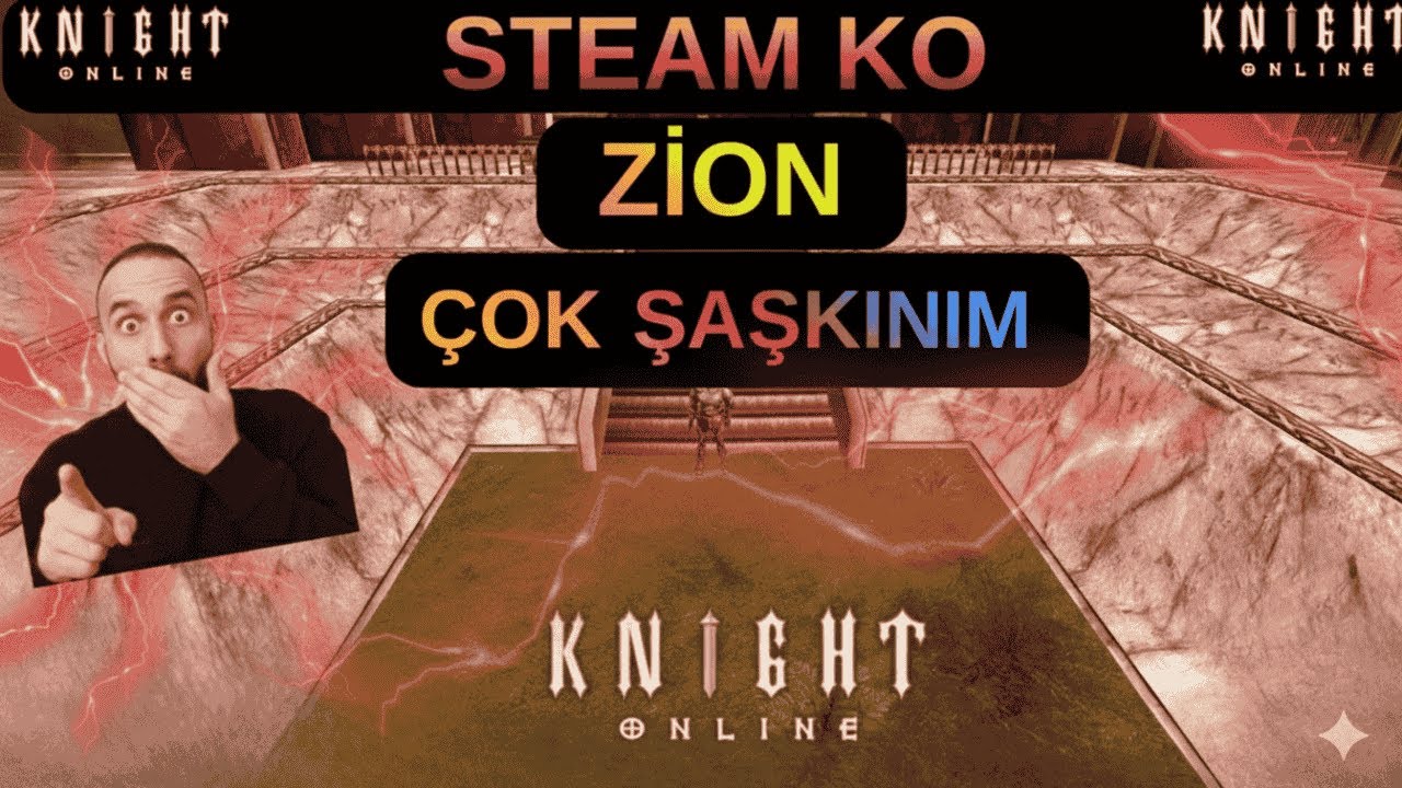 SteamKO ZİON Serveri Beni Şaşırttı Fazla S&ouml;ze Gerek Yok #knightonline #knightonlinefarm #keşfet