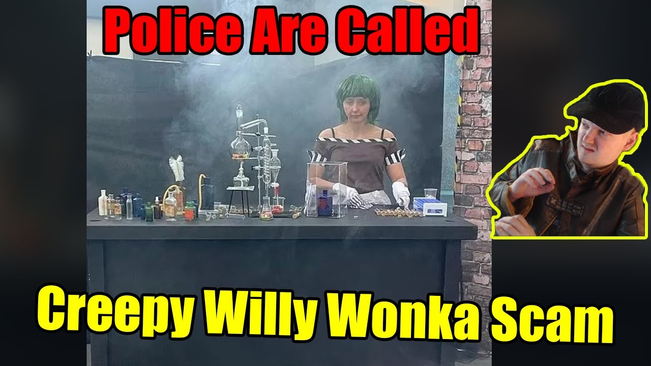 Creepy Fake Willy Wonka Chocolate Factory Scams Kids And Makes Them Cry