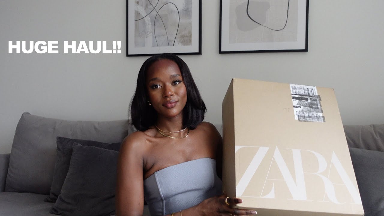 I spent £500 in Zara- Spring Haul (Try on)