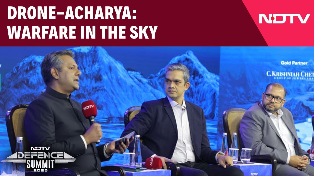 NDTV Defence Summit 2025 | NDTV Defence Summit: From Pilot To Autopilot, Drone Warfare Here To Stay