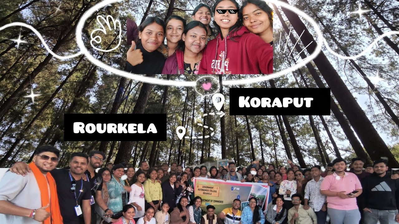 Koraput Trip🤩 || GACR || #studytour 