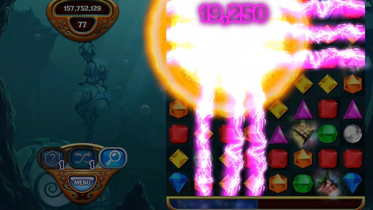 Bejeweled Classic - Classic Mode: Level 76-80