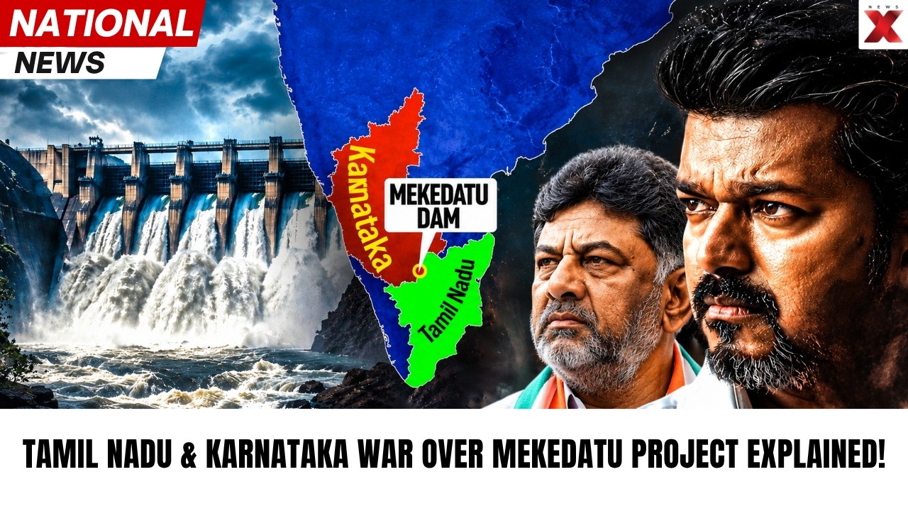 Mekedatu Project Row Explained: Why Tamil Nadu CM Vijay Raised Karnataka Dam Issue With PM Modi?