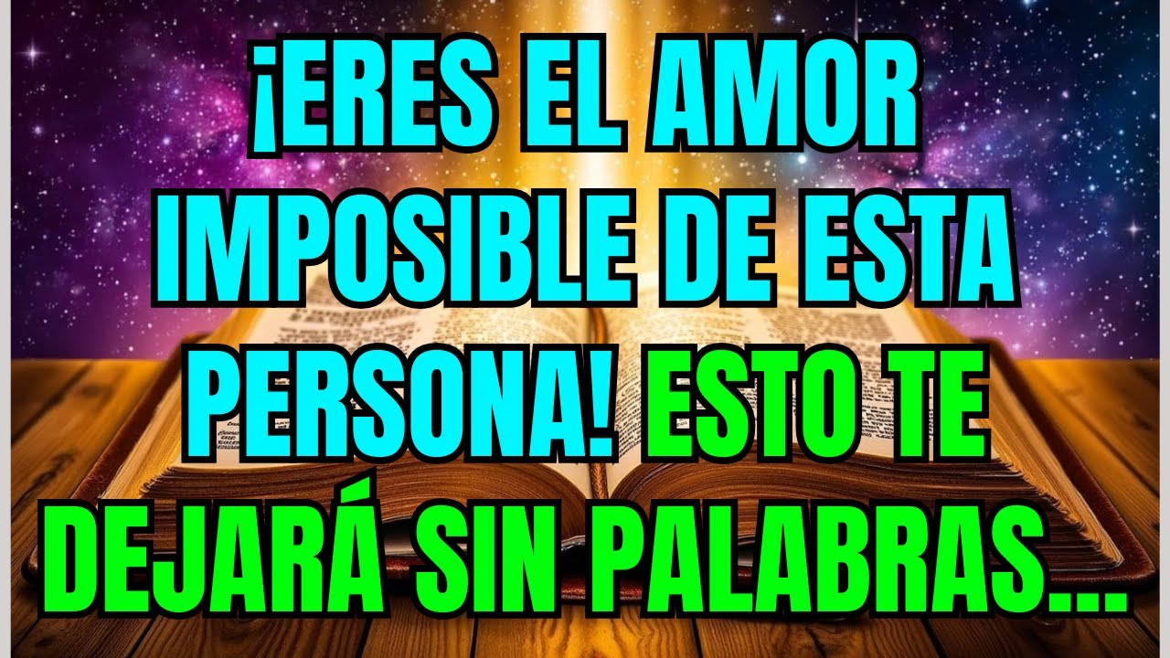 💌 ¡Eres el amor imposible de esta persona! Esto te dejará sin palabras...