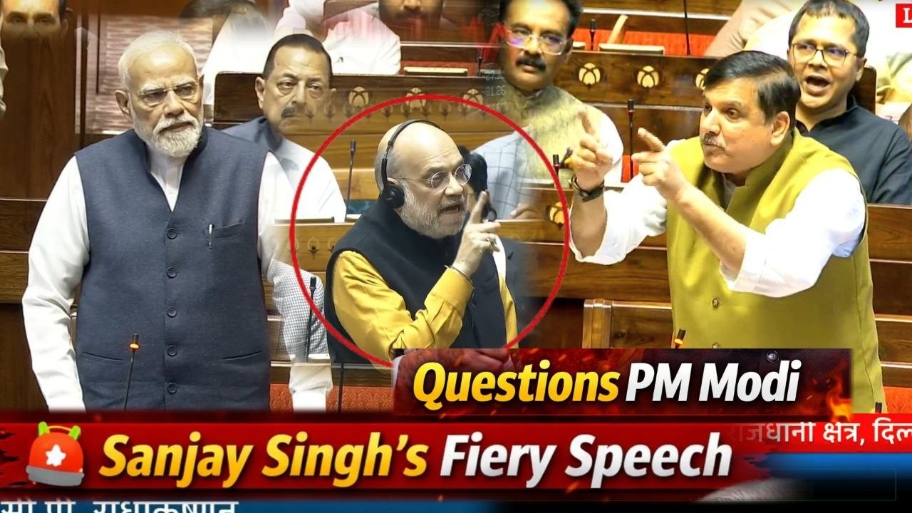 #Watch: MP-Sanjay SIngh's Fiery Speech in Parliament says &ldquo;Mera toh apna passport zabt rakha hai &hellip;&rdquo;