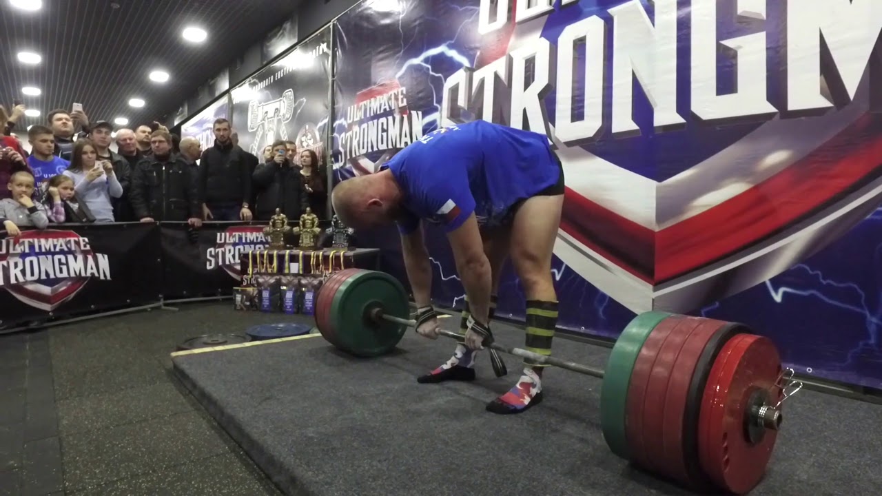 Jiř&iacute; Tkadlč&iacute;k - World DEADLIFT RECORD 382kg! [Strongman u105kg]