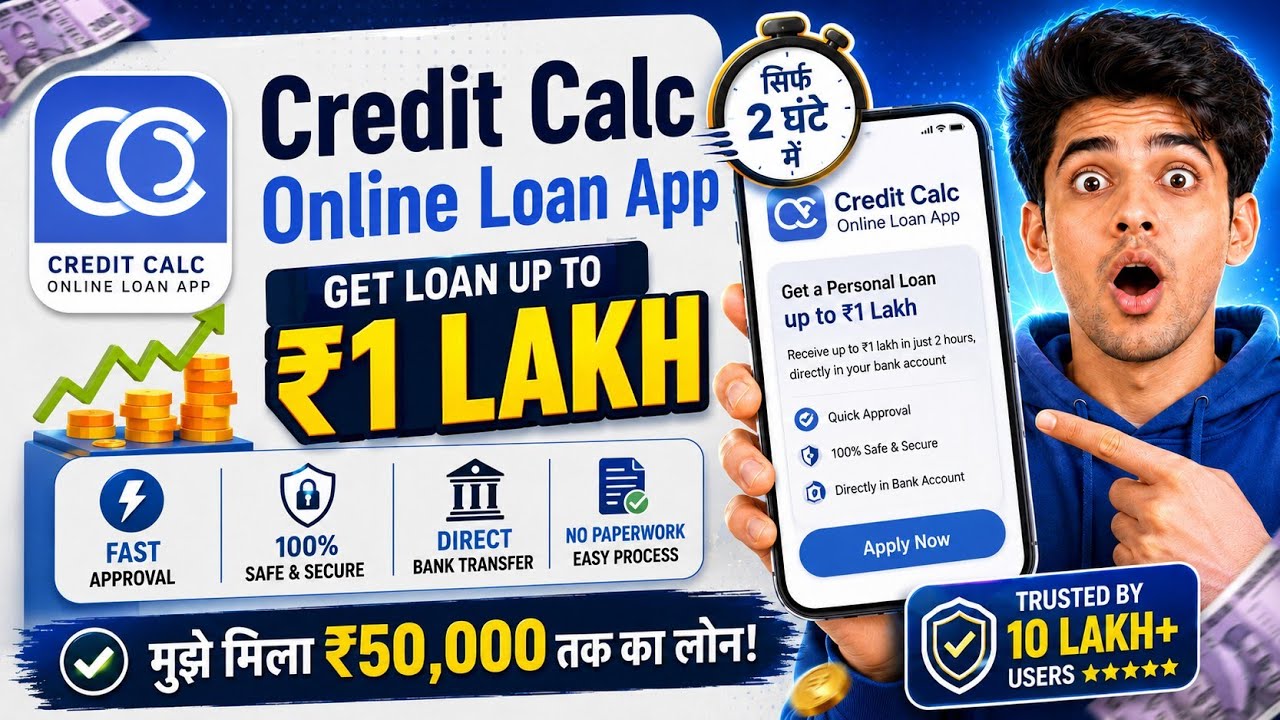 New Loan App - Credit Calc | Credit Calc Loan App Real or Fake | Credit Calc Loan App Review
