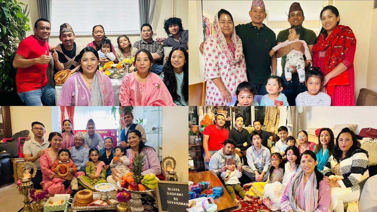 Nepali in Uk Celebrating Dashain 2082BS / 2025AD Family and Friends #Blandford #Aldershot #Camberley