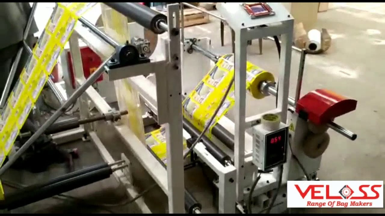 Multi-Purpose Side Seal Bag Making Machine – String & Zipper Bag | Vishva Exim