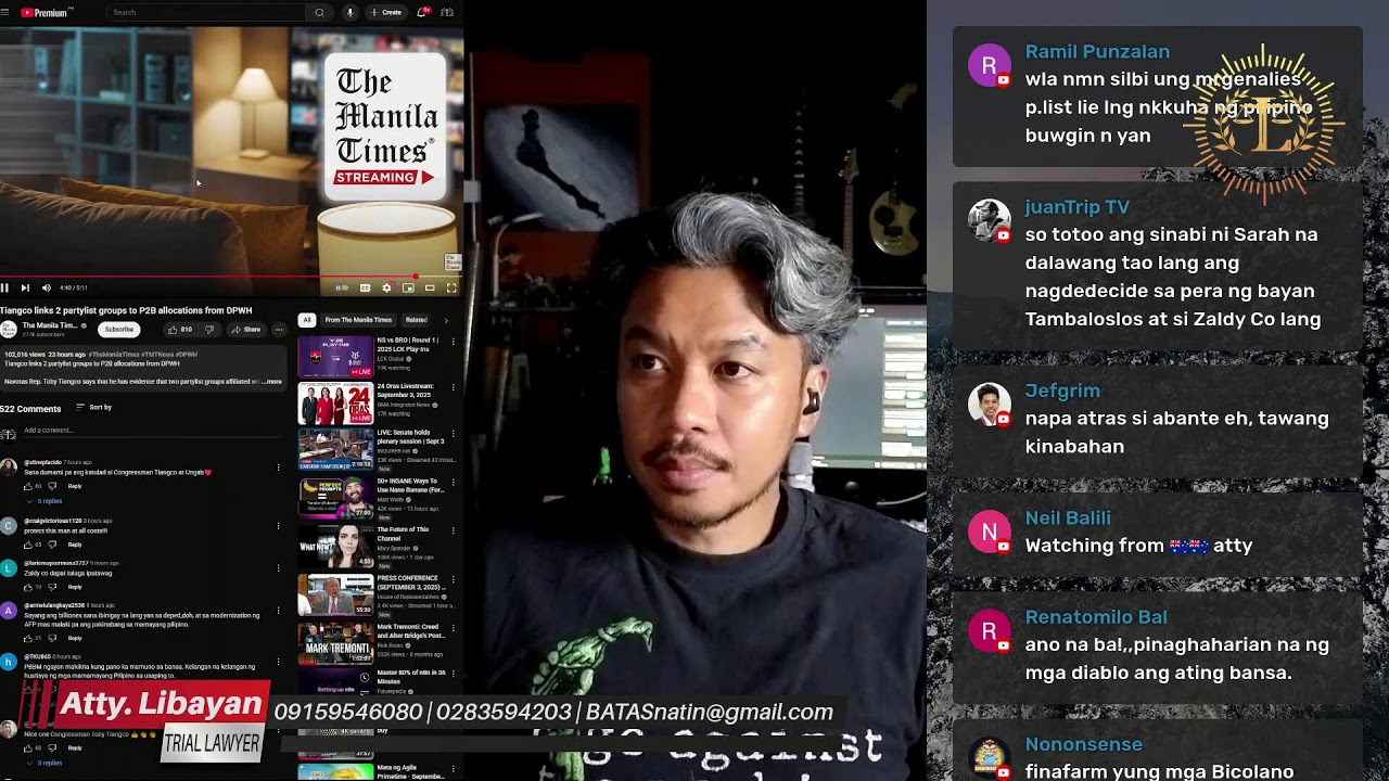 TOBY TIANGCO: PARTY LIST MAY 2 BILLION ALLOCATION SA DPWH