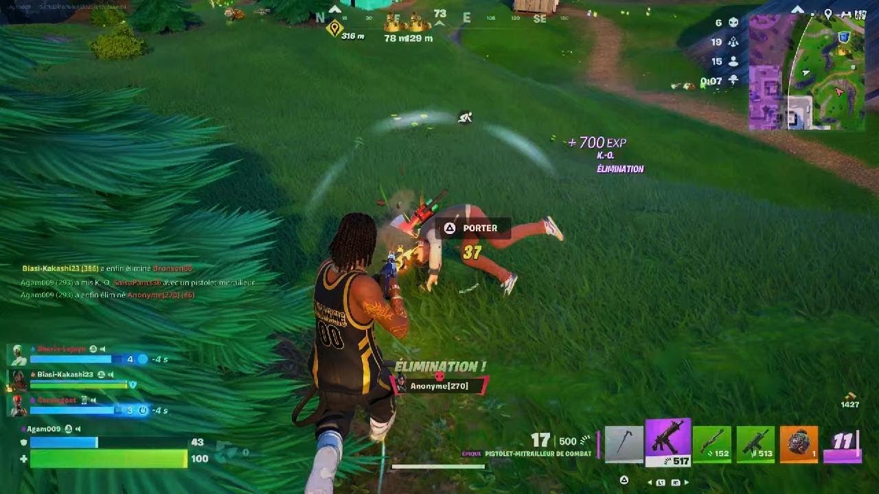 Fortnite recharge zéro construction