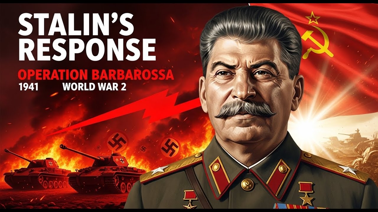 Stalin's Historic Response When Hitler Invaded Soviet Union 1941 | Operation Barbarossa World War 2