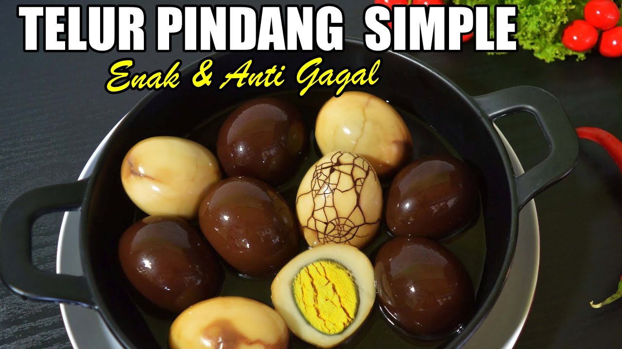 Indonesian Braised Hard-Boiled Eggs