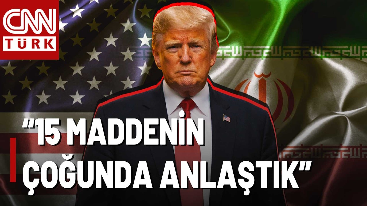 SON DAKİKA🚨Trump'tan Ateşkes Sonrası İlk A&ccedil;ıklama! 