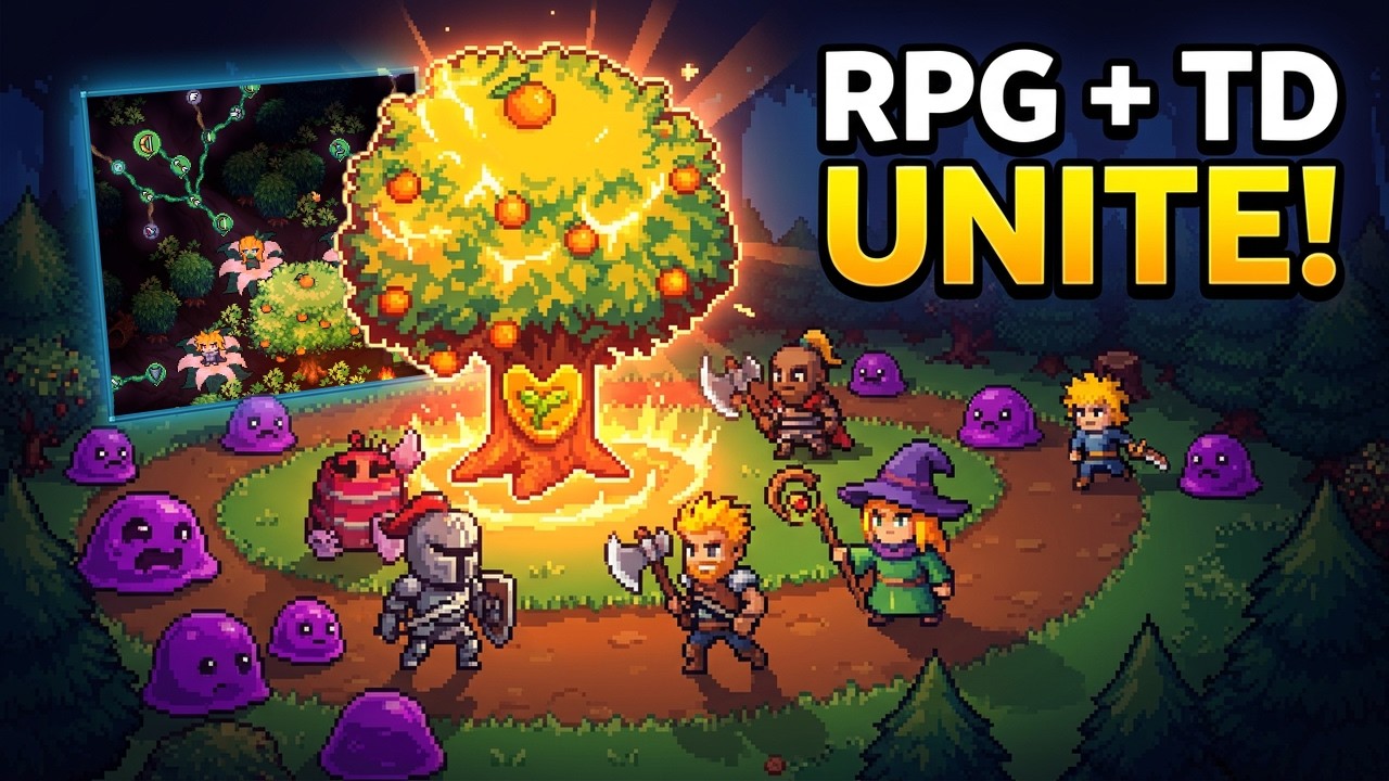 RPG Mixed In with a Tower Defense! - Tangy TD
