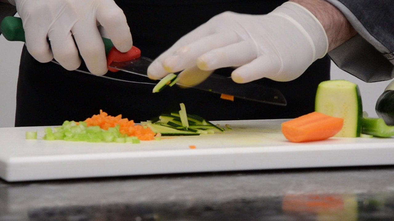 001 - TUTORIAL TAGLIO VERDURE BRUNOISE