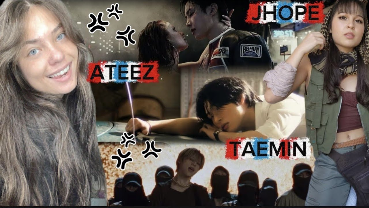 SHOWING MY FRIEND (JHOPE, ATEEZ, & TAEMIN) KILLIN' IT GIRL, LEMON DROP, & SEXY IN THE AIR|REACTION