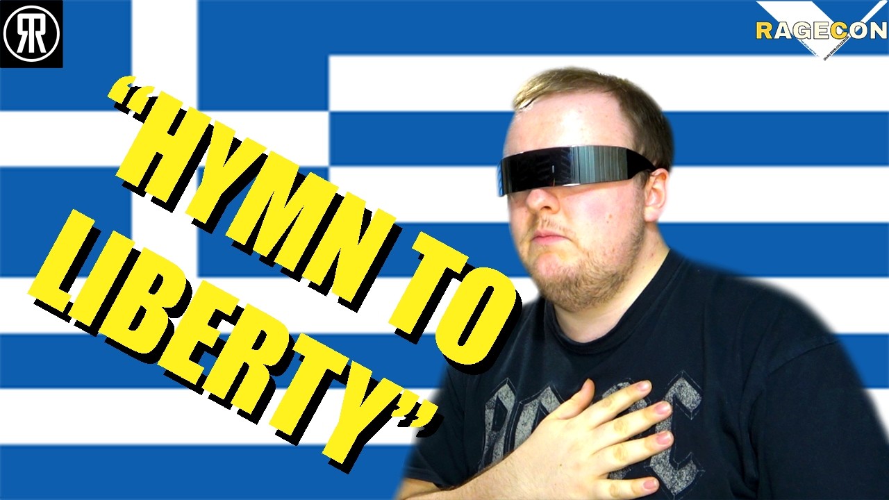 Hymm to Liberty, Greek National Anthem, Reaction #rageconv
