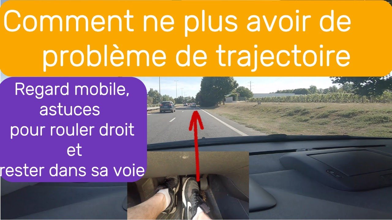 Comment ne plus avoir de problème de trajectoire rouler droit et bien positionner son regard.