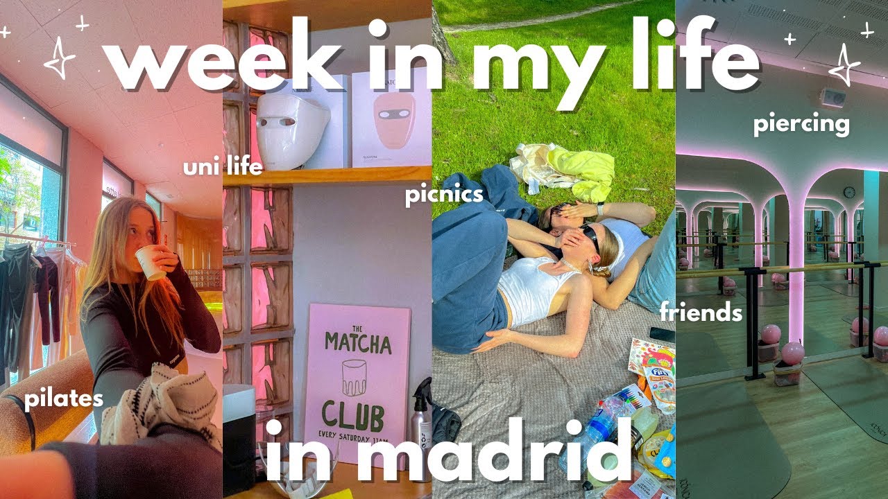 TYDZIEŃ Z ŻYCIA STUDENTKI W MADRYCIE 🇪🇸🎀🔥