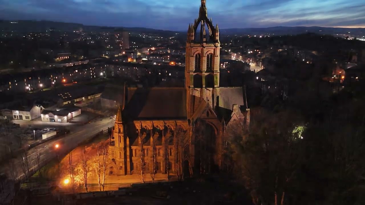 Coats Paisley: A Day-to-Night Drone Experience