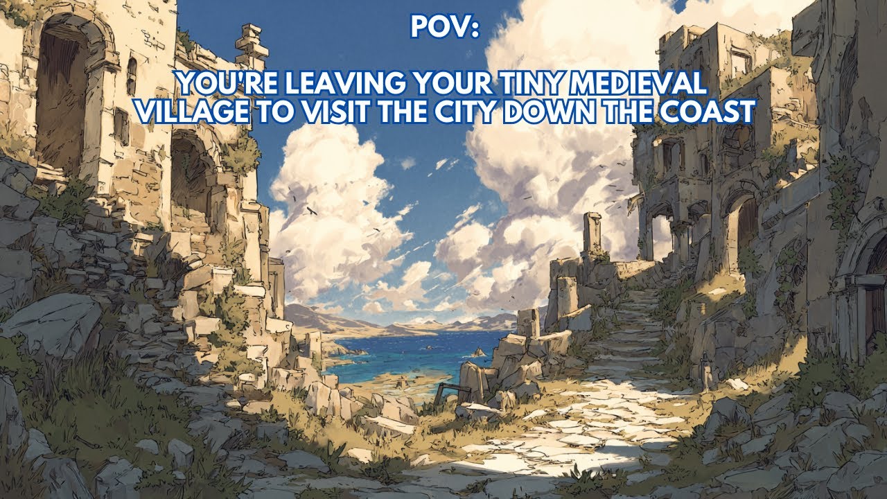 PoV: you're leaving your tiny medieval village to visit the city down the coast [Medieval Playlist]