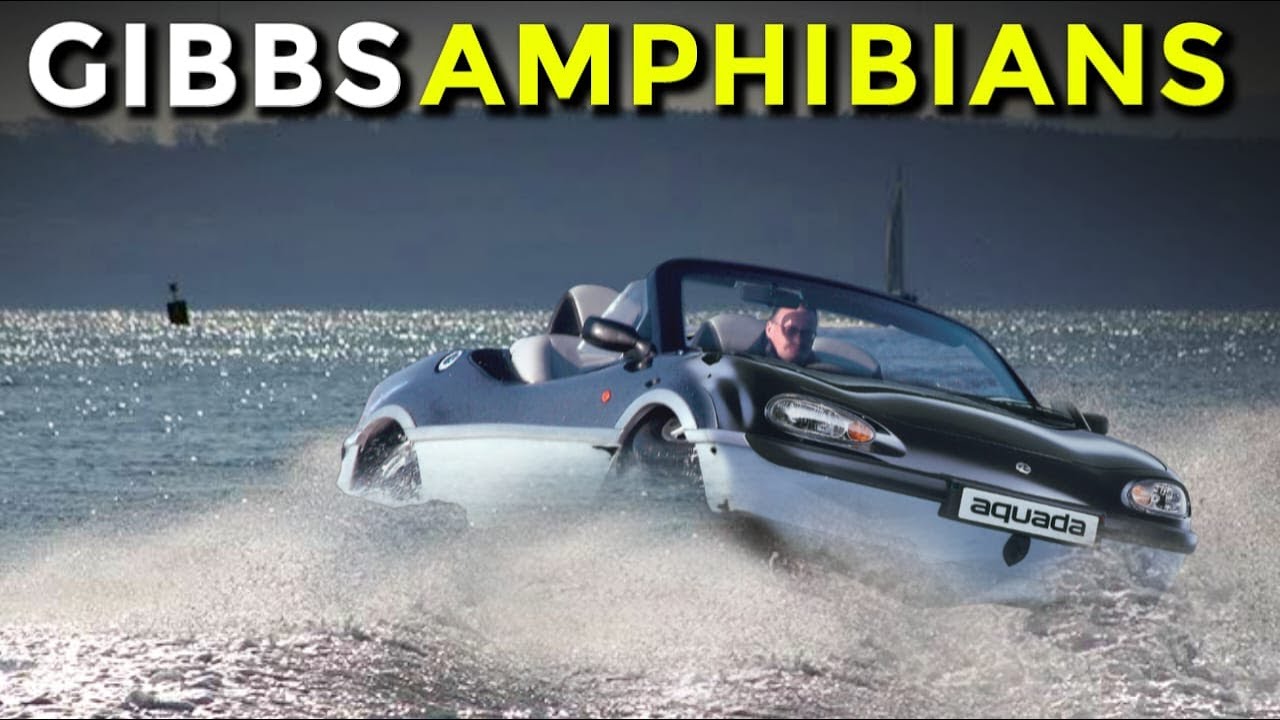 AMPHIBIANS! Look At These AMAZING Vehicles By GIBBS Amphibians.