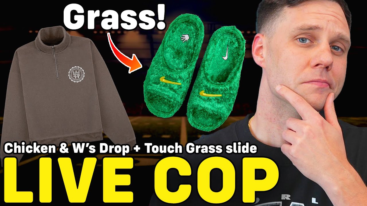 LIVE COP: NIKE REACTX REJUVEN8 SLIDES & CHKN WS QUARTER ZIPS