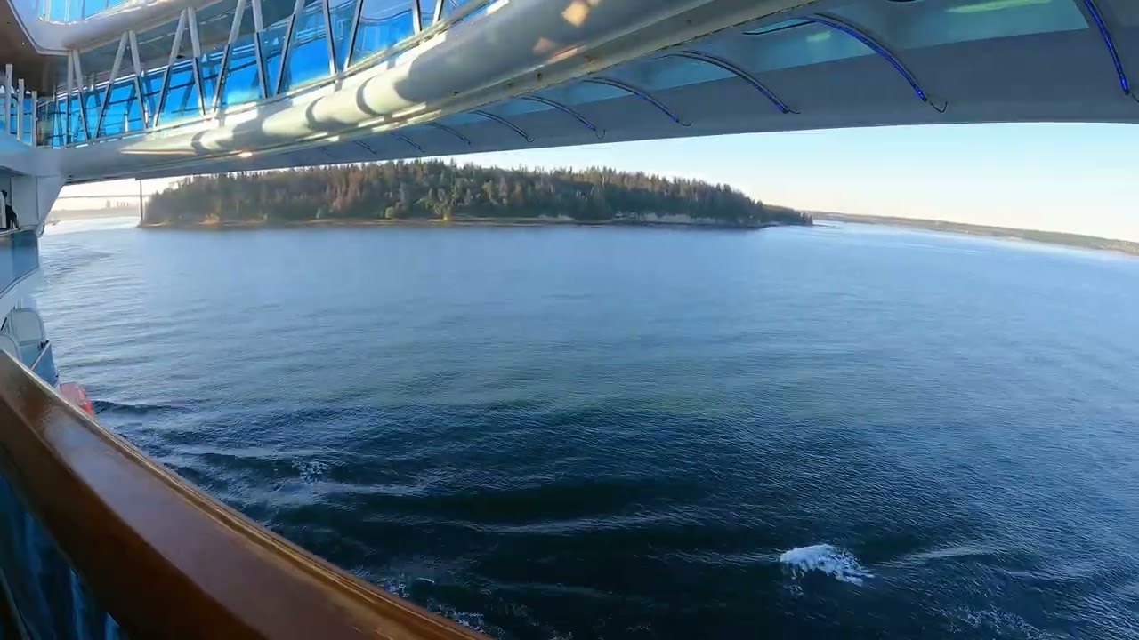 Sailing into Vancouver, Canada (Time-lapse)