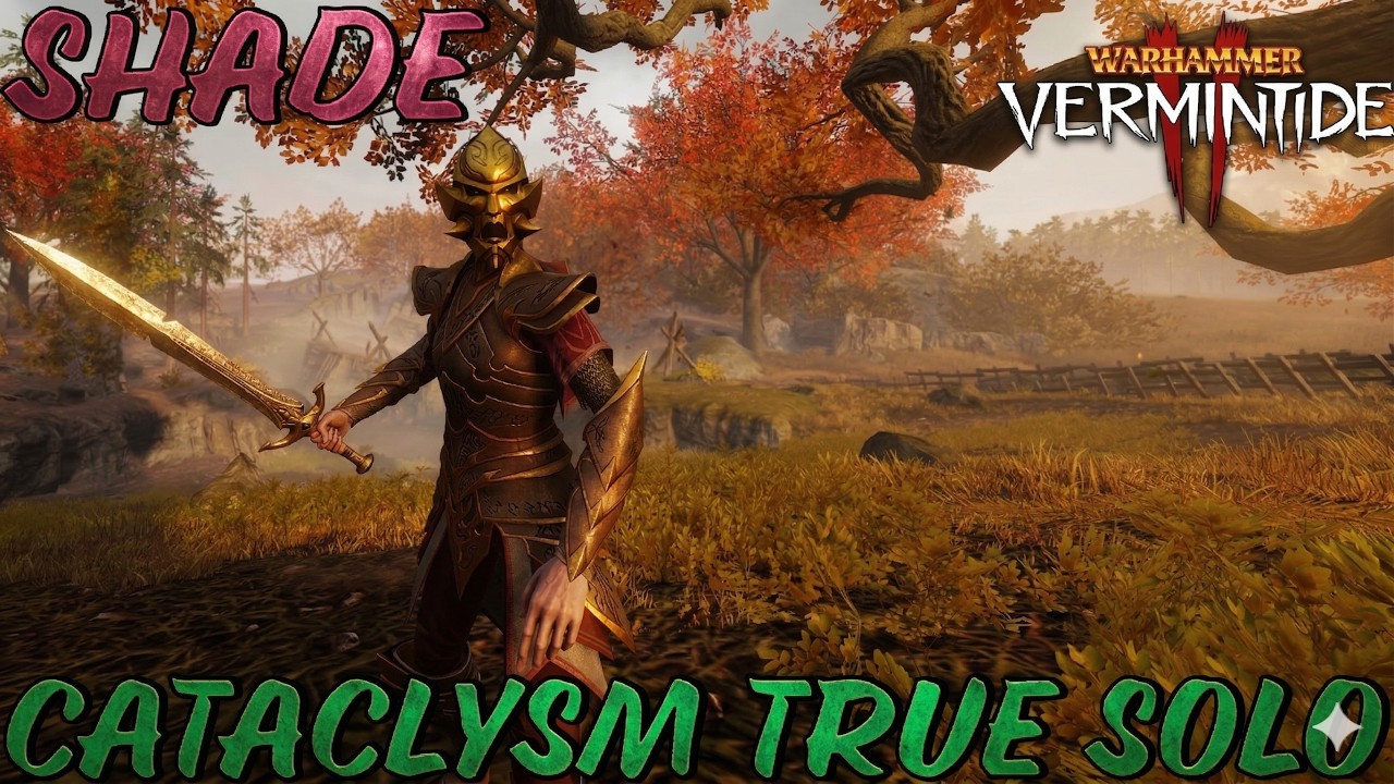 Shade | Cataclysm True solo | Sword/Moonfire | Against the Grain | Warhammer Vermintide 2