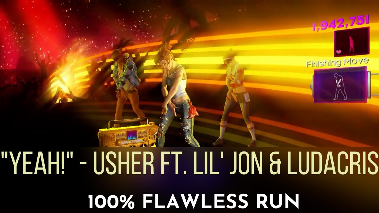 Dance Central 2 - Yeah! - Usher ft. Lil' Jon & Ludacris - Flawless Run
