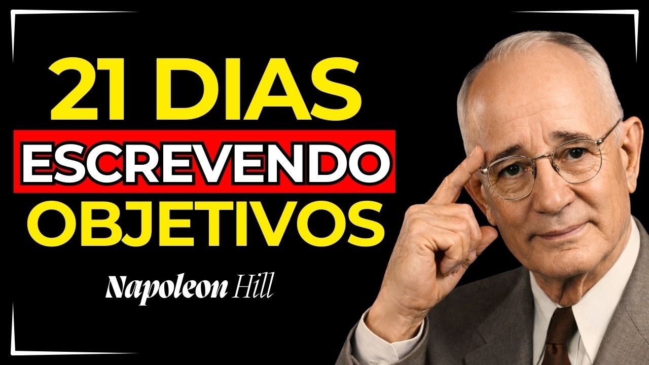 Escreva Seus Objetivos por 21 Dias — E Observe Sua Mente Mudar | Napoleon Hill