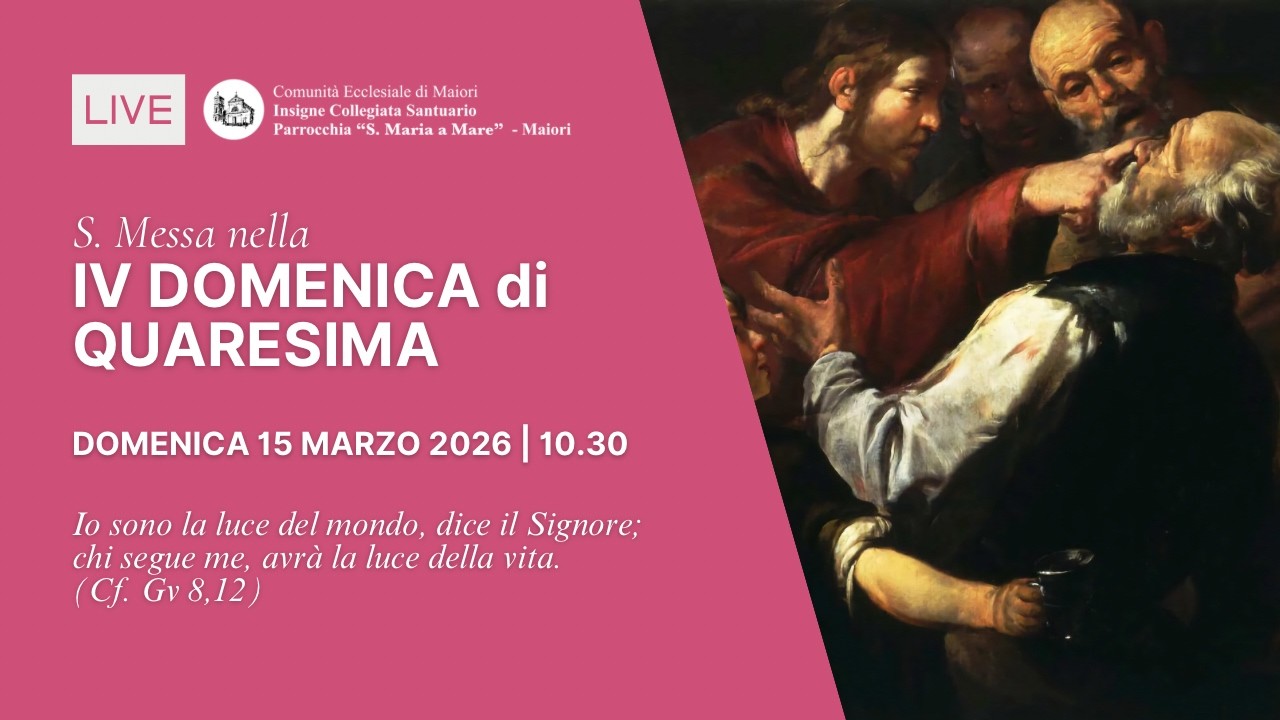 🟣LIVE | S. Messa nella IV Domenica di Quaresima “Laetare”