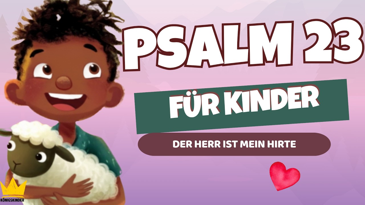 Psalm 23 für Kinder| Der Herr ist mein Hirte