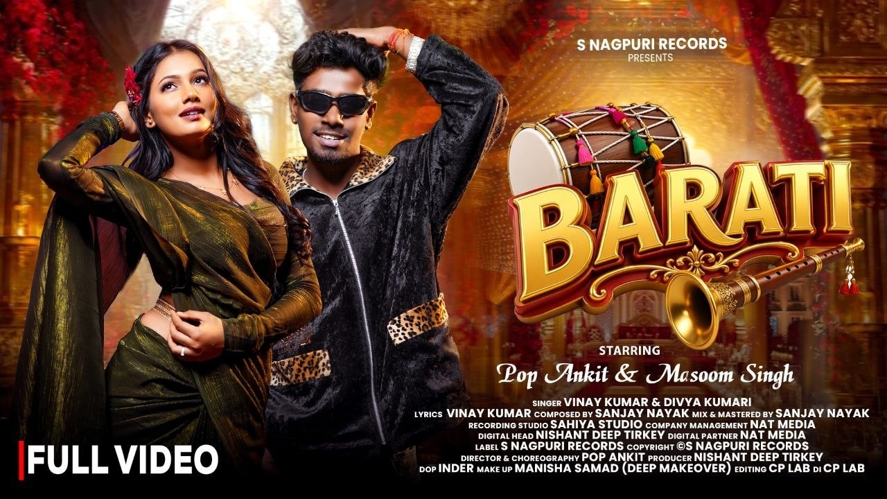 Barati | Pop Ankit & Masoom Singh | New Nagpuri Song 2026 | Vinay Kumar & Divya Kumari #nagpurisong