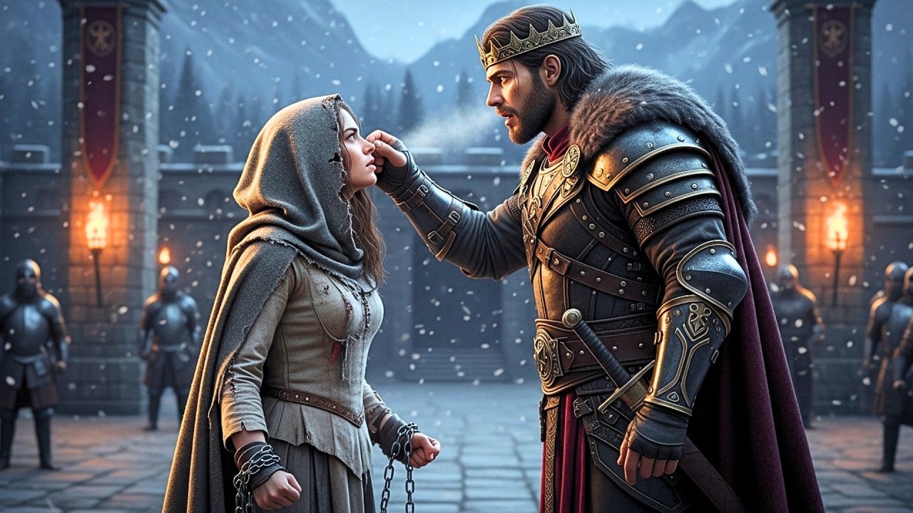 Alpha King Bought a Rejected Omega in Chains—He Froze When Her Hood Fell Away
