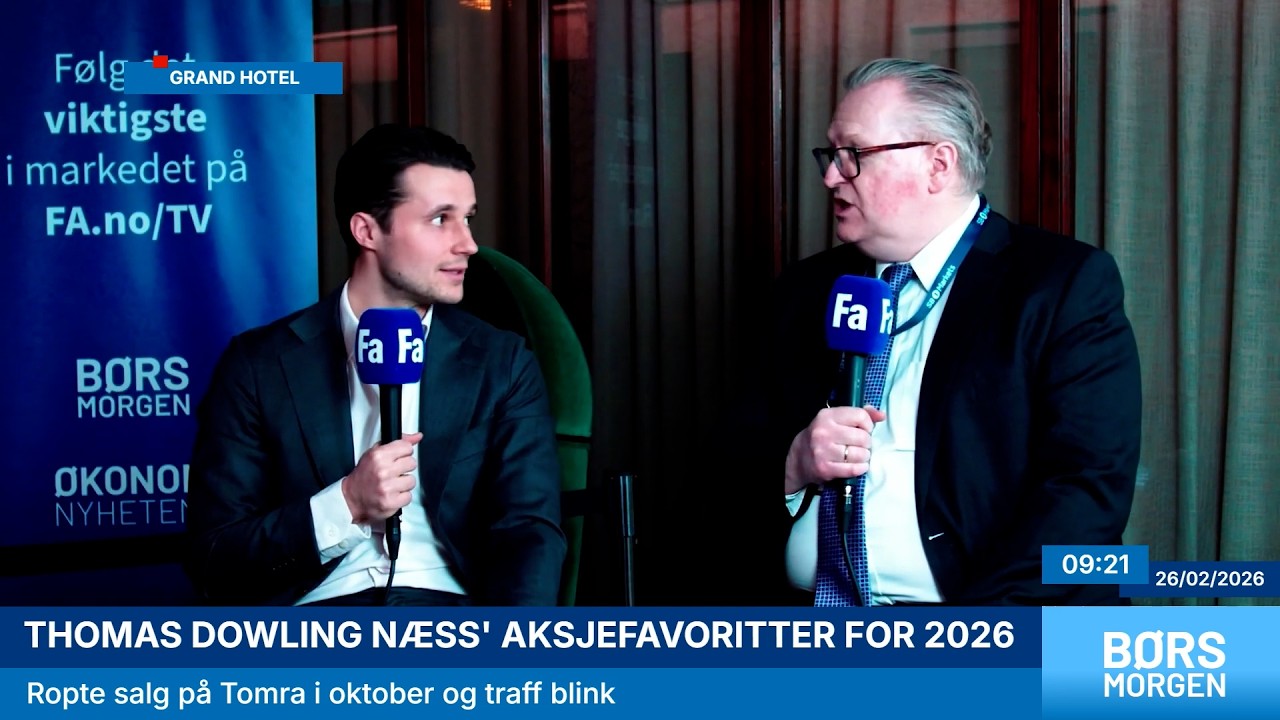 Thomas Dowling Næss' aksjefavoritter for 2026