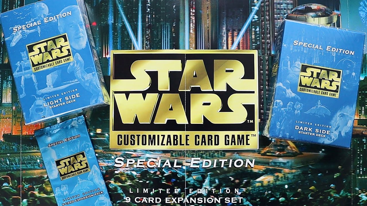 Star Wars CCG Overview: Special Edition Set (1998) Complete Limited Edition Set Review (Decipher)