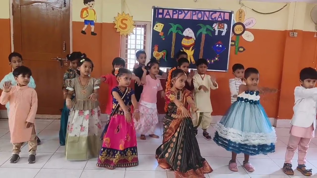 Pongal celebration at Little Sprouts desapatrunipalem 