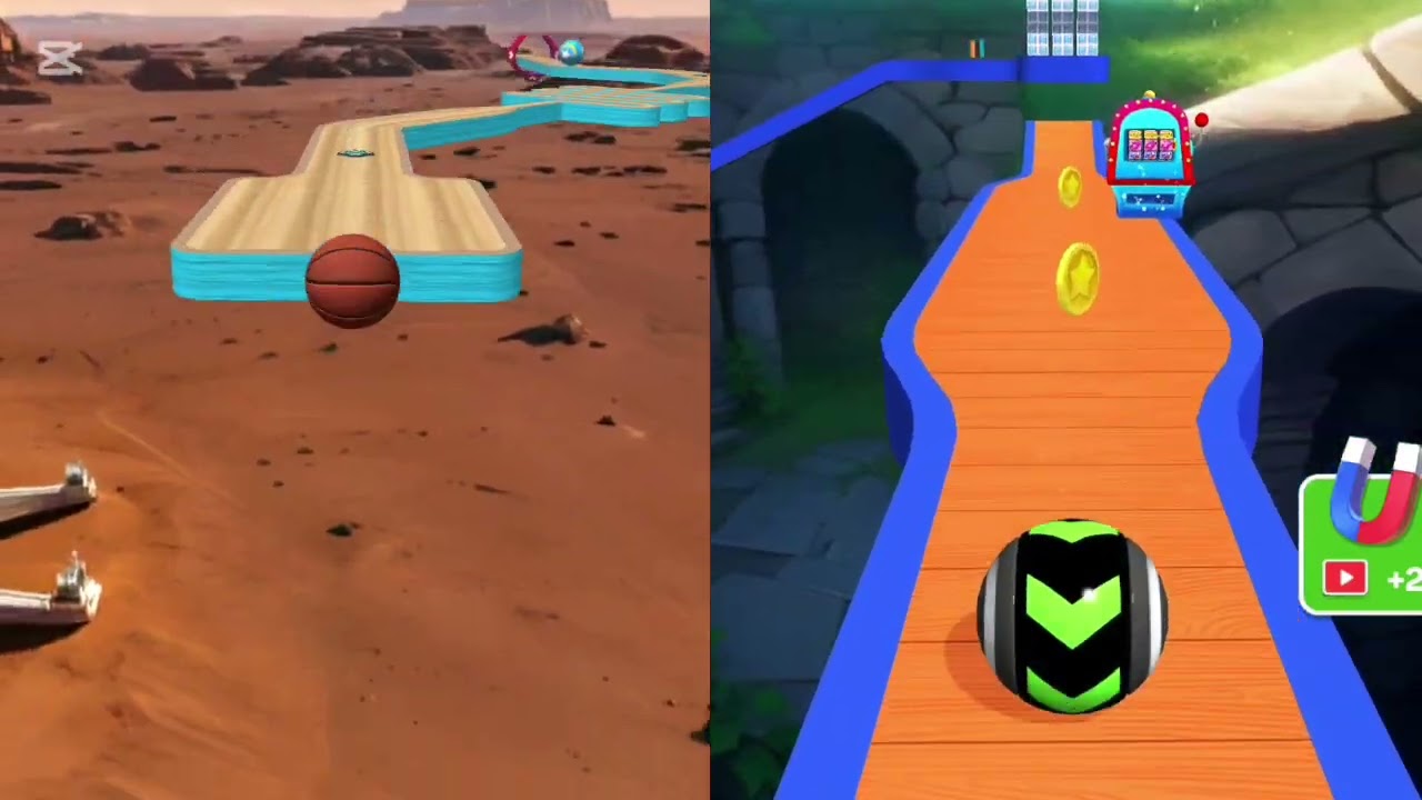 SKY ball run  and  going ball hard level