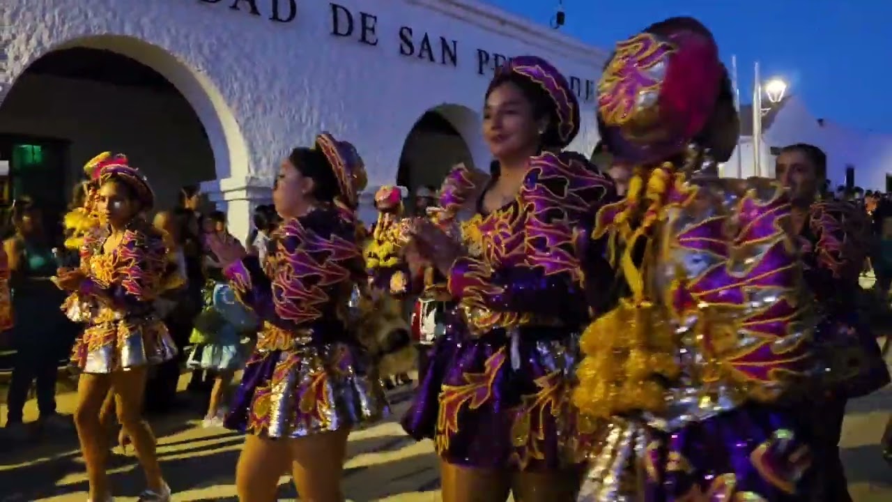 The 2025 Festival of the Virgen de la Candelaria in San Pedro de Atacama, Chile.