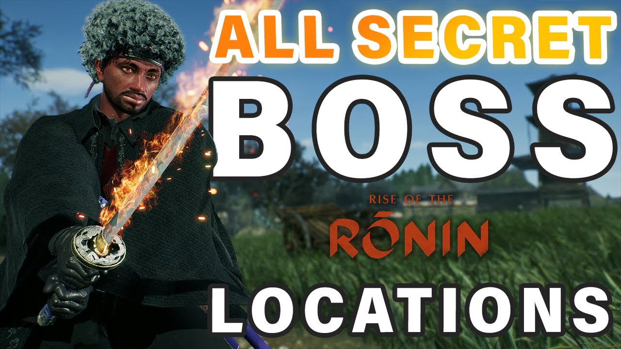 Все 9 секретных боссов в ► Rise of the Ronin