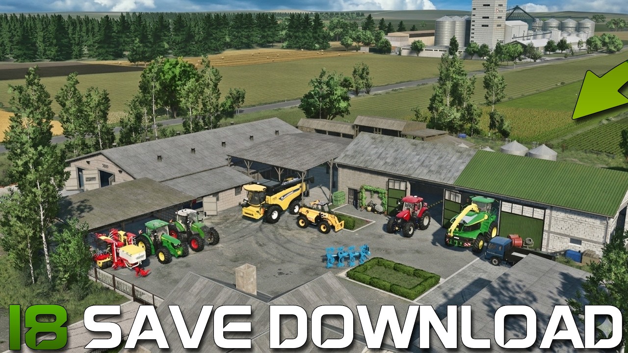 SAVE & MODPACK DOWNLOAD [18]📥 FS25